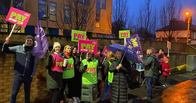 Glasgow primary teachers speak of 'insulting' pay offer from picket line as strike row continues