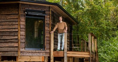 Dad builds £100,000 luxury treehouse without planning permission after worrying cancer diagnosis