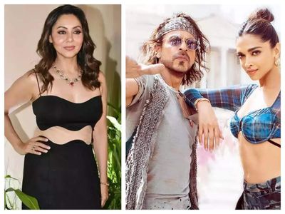 Gauri Khan reveals she is in love with Shah Rukh Khan's 'Jhoome Jo Pathaan' song; says 'can't stop listening to my favourite track at work'