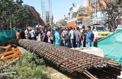 "Contractor In Charge Of Bengaluru Metro Pillar Construction Didn't Take Safety Measures": Father-In-Law Of Woman Who Died