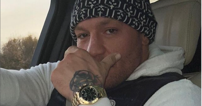 Conor McGregor shows off €40,000 Rolex as he continues to splash the cash