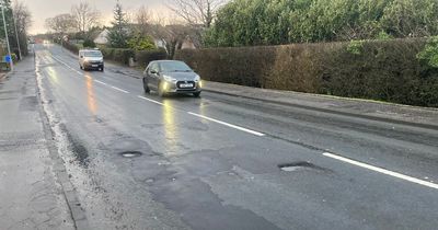 Big Ayrshire freeze and thaw sparks pothole surge across region's roads