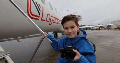 Schoolboy, 12, lives dream job for a day at Liverpool John Lennon Airport