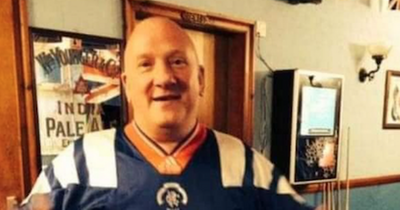 Tributes pour in for West Lothian Rangers superfan (59) after tragic death