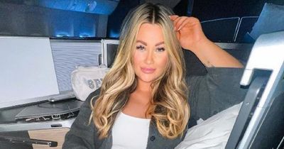 Pregnant Love Island star shares hilarious in-flight blunder as she jets off on babymoon