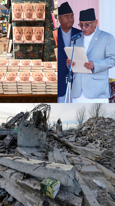 Top international news developments of the day