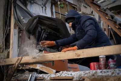 Family kitchen recalls heartbreak for Kyiv man and his son