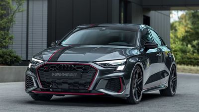 Manhart Tunes Audi S3 Sedan To Make 400 HP And 380 LB-FT