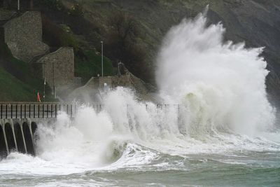 Flood warnings issued across Britain amid ‘persistent heavy rain’ and 50mph wind