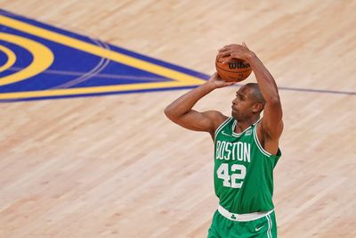 Boston’s Al Horford on his recent success shooting the 3 from the corners
