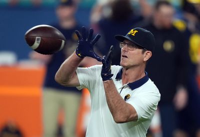 Broncos complete virtual interview with Michigan coach Jim Harbaugh