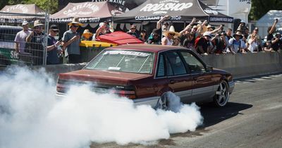 Footage reveals Summernats road blockages, burnouts and fireworks