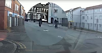 CCTV shows Rio Jones hunting down target on electric bike moments before shooting