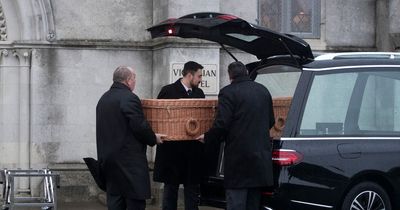 Tears flow at funeral of Fair City's Carol Anne Lowe as co-star husband tells mourners she lived 'a dozen lives'