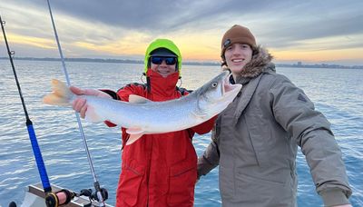 Smattering of ice fishing goes around Chicago as does perch fishing on southern Lake Michigan