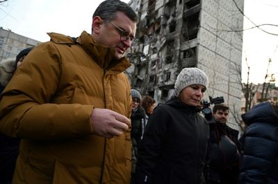 Russia hits Ukraine's Kharkiv after German minister visits