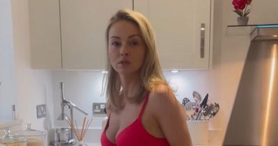 James Jordan tells wife Ola 'to put some clothes on' as she does housework in lingerie