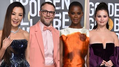 Golden Globes red carpet: Colourful suits, gothic glamour and lot of sparkles as awards ceremony broadcast returns
