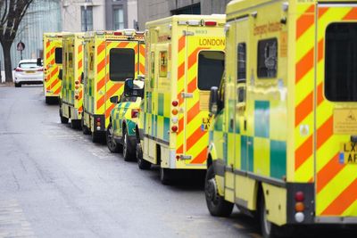 Thousands of ambulance workers go on strike in dispute over pay