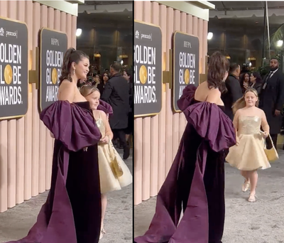 Selena Gomez brings her little sister as date to Golden Globes: ‘Stole the show’