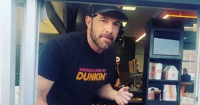 Ben Affleck spotted serving coffee at his beloved Dunkin' Donuts