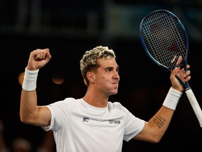 Kokkinakis scores upset win over Rublev