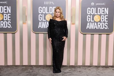 Jennifer Coolidge’s stylist reveals how her White Lotus character Tanya inspired Golden Globes dress