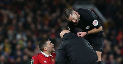 Manchester United give updates on four injured and absent players ahead of derby