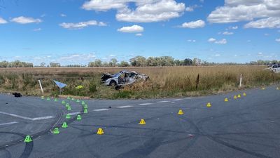 Driver charged over northern Victorian crash which left his four passengers dead