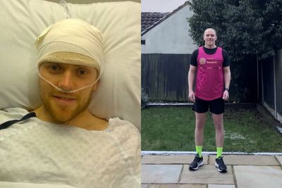 Man diagnosed with brain tumour after being ‘completely frozen’