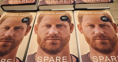 Bookshop's comical display of Prince Harry's book spare leaves social media users in stitches