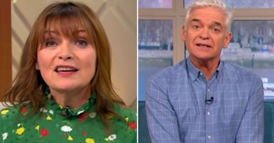 This Morning's Phillip stunned as Lorraine jokes she's in a throuple with him and Holly