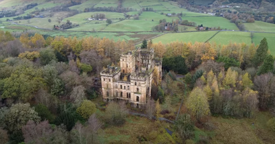 Eerie ruins of abandoned Scots mental hospital captured in haunting drone footage