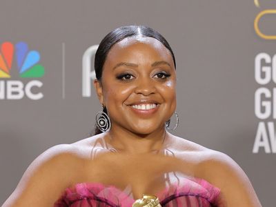 ‘Let me get myself together’: Quinta Brunson distracted by Brad Pitt during Golden Globes speech