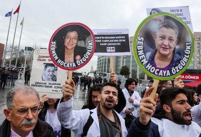 Turkish court convicts doctor of terrorism propaganda, releases her from jail-rights groups