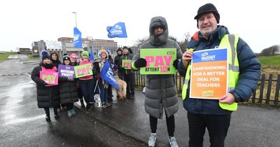 Second day of strike action from teachers causes disruption at secondary schools