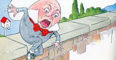 People are just realising Humpty Dumpty is not an egg and they are 'haunted'