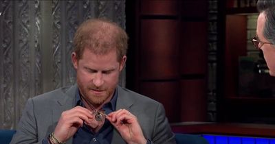 Prince Harry downs tequila as he promotes memoir 'Spare' on US chat show