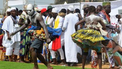 In the small West African nation of Benin the government is calling on voodoo to attract tourism