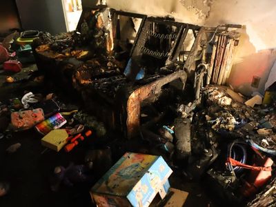 Father and four children suffer cardiac arrest after apartment couch fire