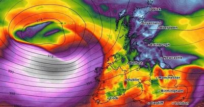 Met Eireann's Yellow storm warning for Ireland with 'strong gusts' before temperatures plunge