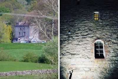 Scottish film crew shoot movie in one of country's most 'haunted' castles
