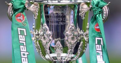 What time and TV channel is the Carabao Cup semi-final on?