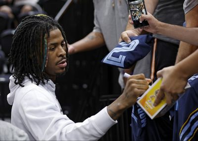 Ja Morant is trying to help a child whose autographed basketball was stolen at a Grizzlies game