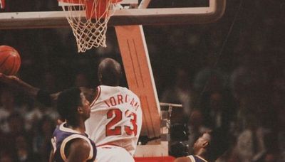 Original image from Michael Jordan’s ‘spectacular move’ from 1991 Finals up for auction