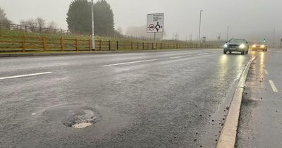 £49million Gedling Access Road partially closed for repairs to 'embarrassing' pothole