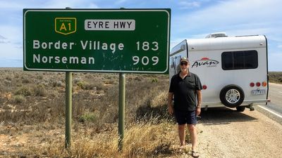 Diagnosed with an incurable brain tumour, Terry hit the road with his caravan