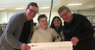Scots boy who battled rare cancer raises £10k for charity with help from The Proclaimers