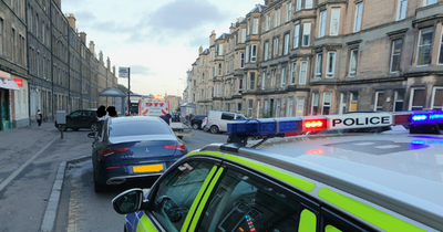Edinburgh police seize plush Mercedes after driver found missing crucial thing