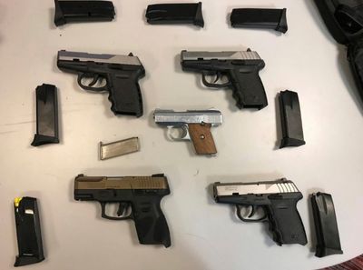 US authorities charge more than 100 with gun, drug crimes